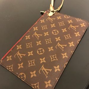 Louis Vuitton Pochette MM Monogram Brown